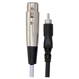 HOSA XRF-110 Unbalanced Interconnect XLR3F to RCA (10 ft)