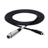 HOSA XRF-110 Unbalanced Interconnect XLR3F to RCA (10 ft)