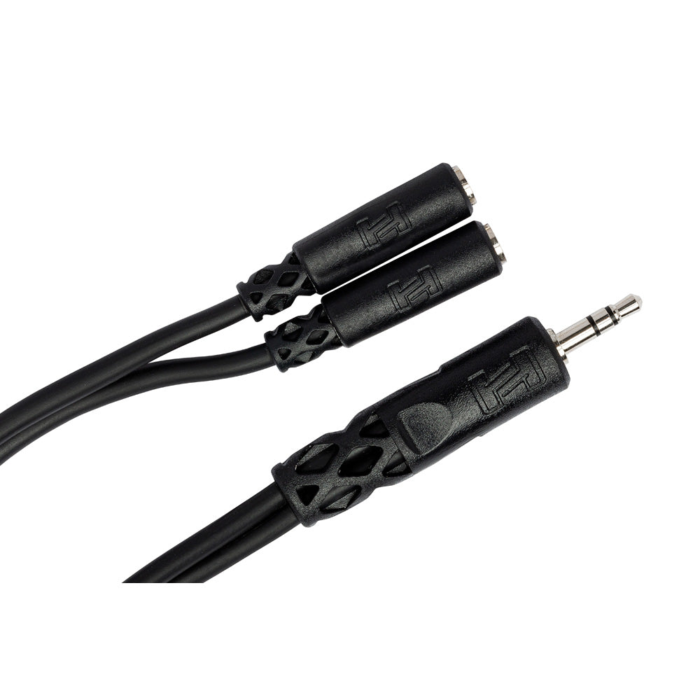 HOSA YMM-232 Y Cable 3.5 mm TRS to Dual 3.5 mm TRSF