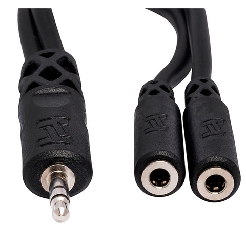 HOSA YMM-232 Y Cable 3.5 mm TRS to Dual 3.5 mm TRSF