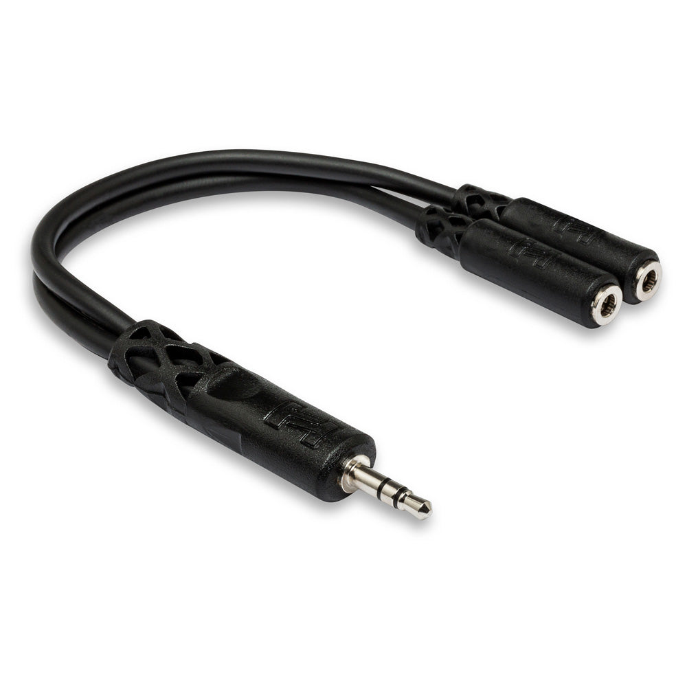 HOSA YMM-232 Y Cable 3.5 mm TRS to Dual 3.5 mm TRSF