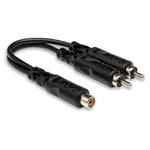HOSA YRA-105 Y Cable RCAF to Dual RCA