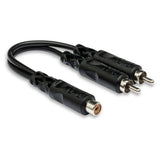 HOSA YRA-105 Y Cable RCAF to Dual RCA