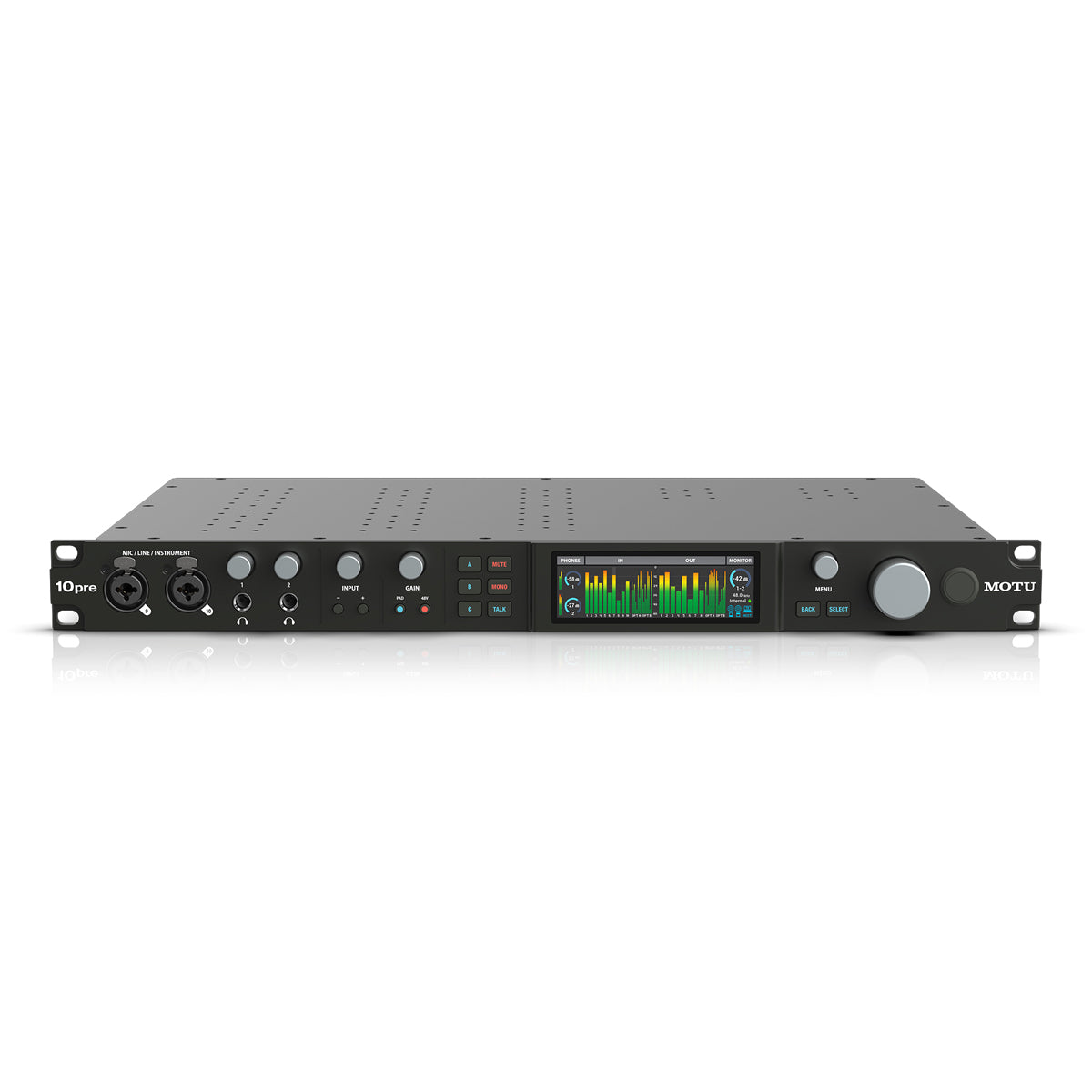 MOTU 10pre Audio Interface (Thunderbolt 4 - USB4)