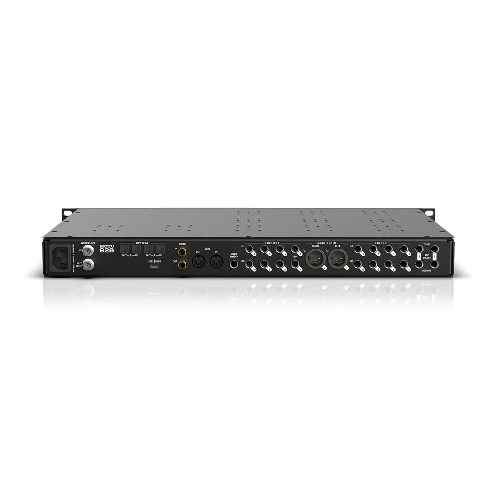 MOTU 828 Audio Interface (28 x 32 - USB 3)