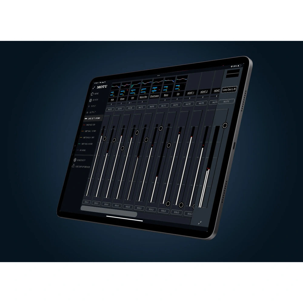 MOTU OctaLite Audio Interface Optical Expander (USB) CueMix