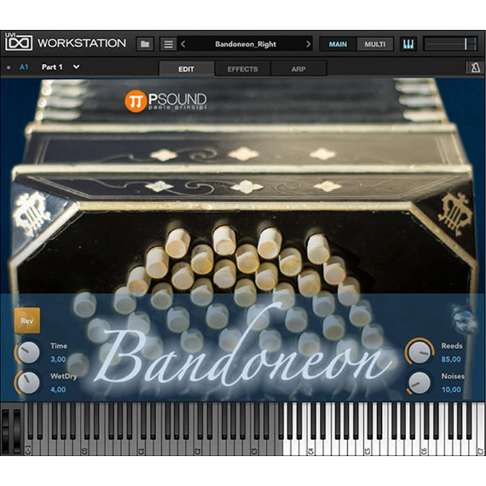 PSound Bandoneon Virtual Instrument