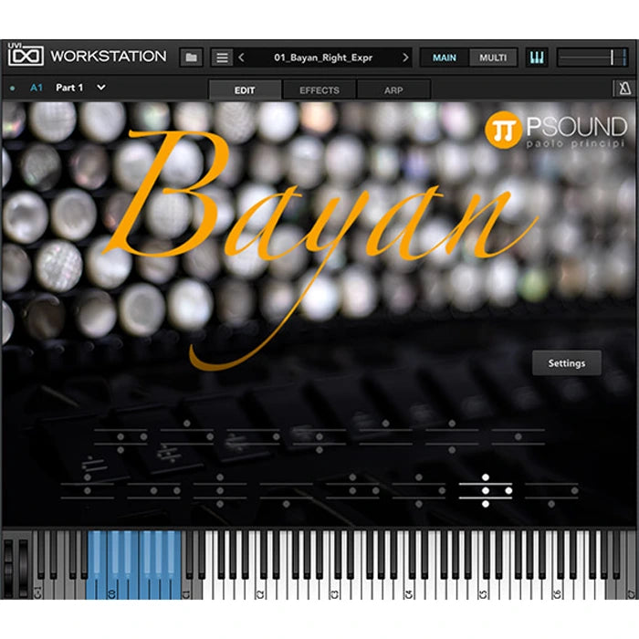 PSound Bayan Virtual Instrument