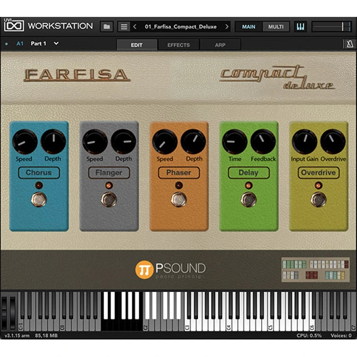 PSound Farfisa Compact Virtual Instrument