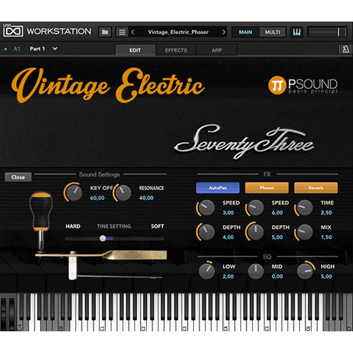 PSound Vintage Electric Virtual Instrument