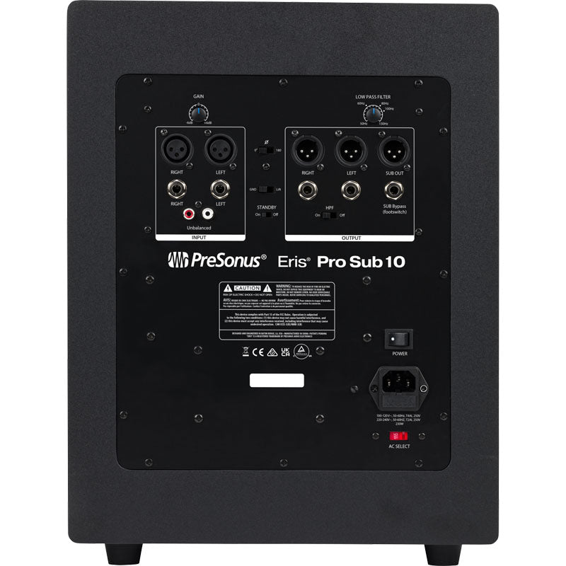 PreSonus Eris Pro Sub 10 Subwoofer