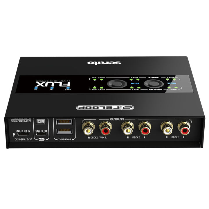 Reloop Flux DVS Interface for Serato DJ Pro (3-Channel - 6x6)