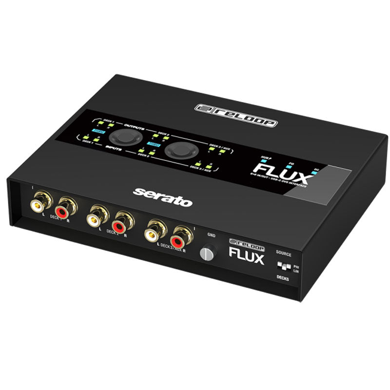 Reloop Flux DVS Interface for Serato DJ Pro (3-Channel - 6x6)