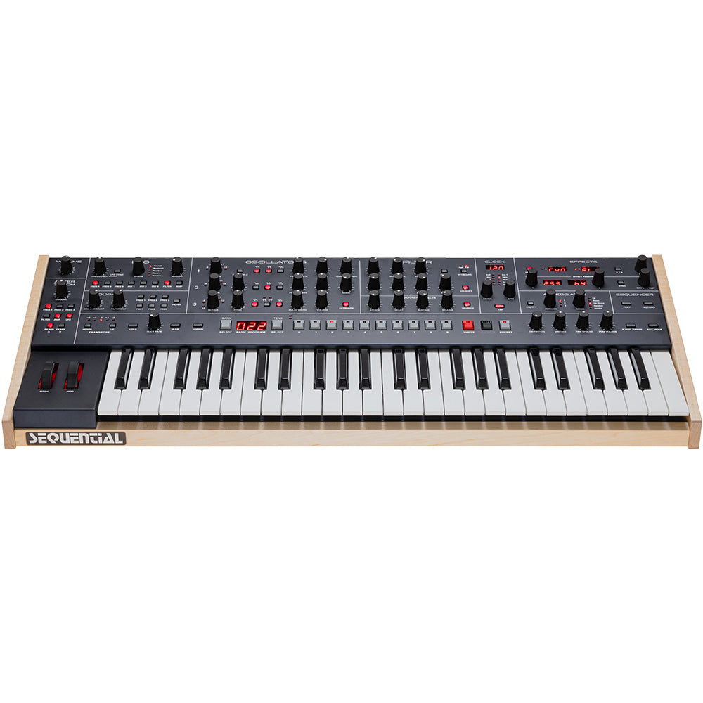 Sequential Trigon-6 Polyphonic Analog Synthesizer (49-Key)