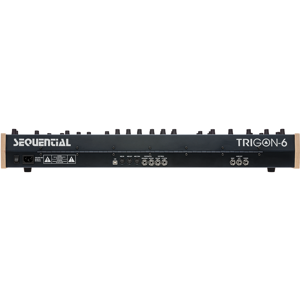 Sequential Trigon-6 Polyphonic Analog Synthesizer (49-Key)