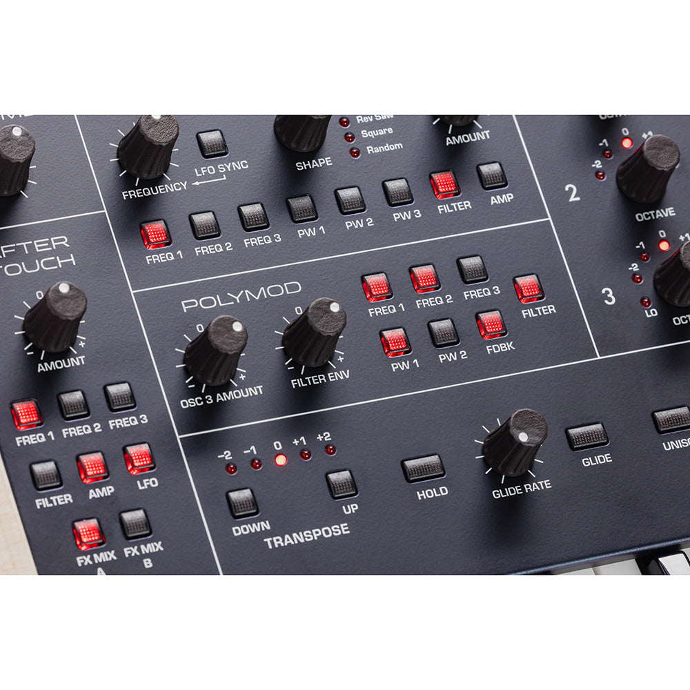 Sequential Trigon-6 Polyphonic Analog Synthesizer (49-Key)