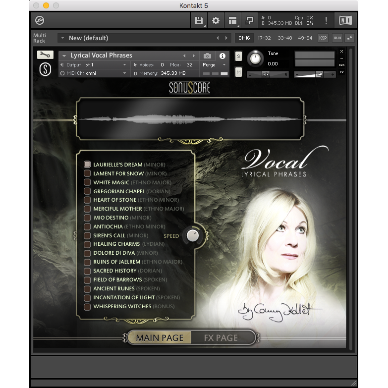 Sonuscore Lyrical Vocal Phrases