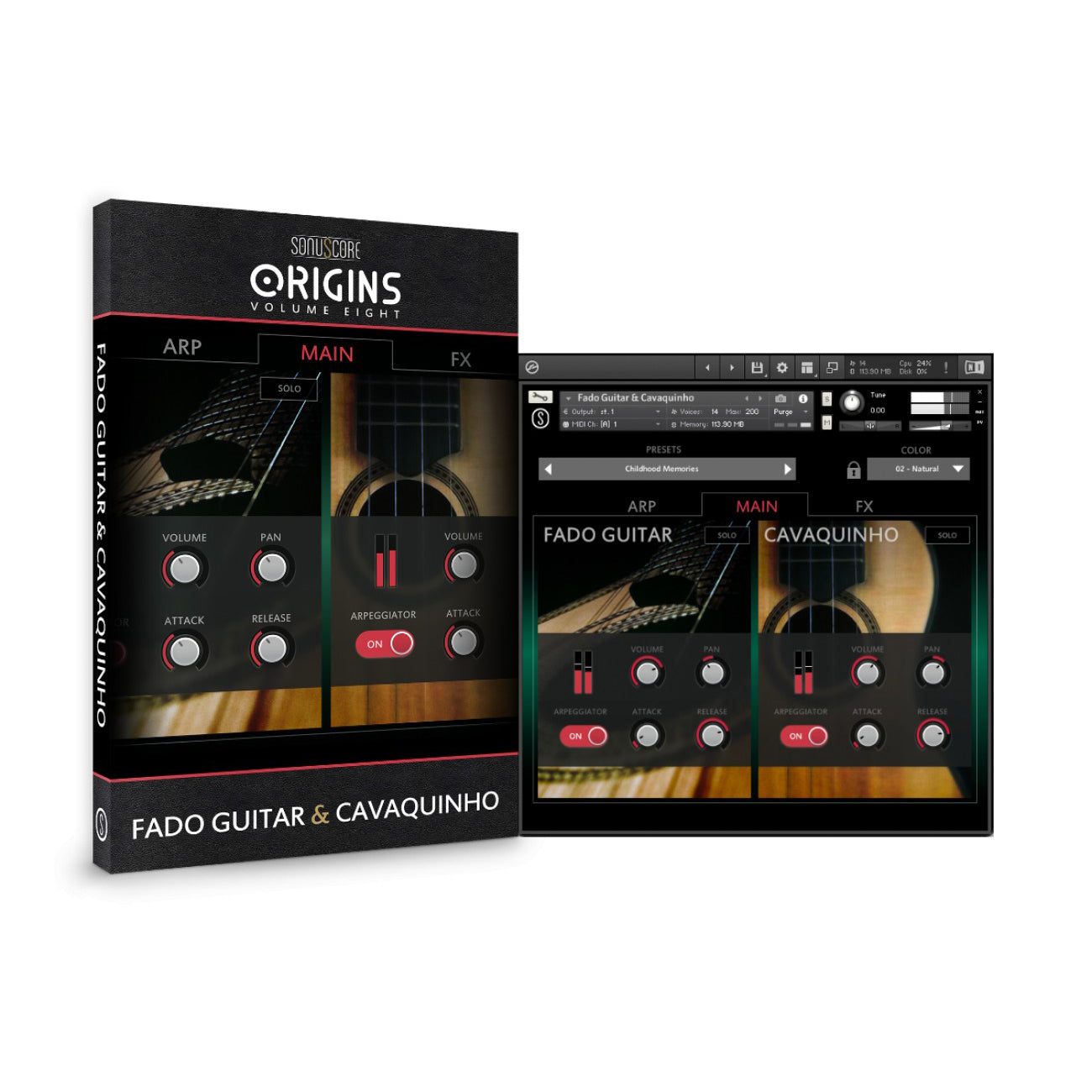 Sonuscore Origins Series Vol. 8 Fado Guitar and Cavaquinho