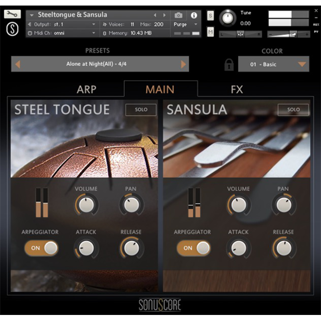 Sonuscore Origins Vol. 1 - Steel Tongue & Sansula