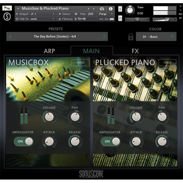 Sonuscore Origins Vol. 2 - Music Box & Plucked Piano