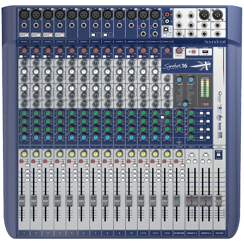 Soundcraft Signature 16 Mixer with Effects