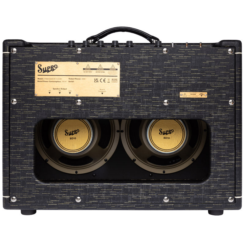 Supro Ambassador Custom Combo Amp (50-Watt - 2 x 10")