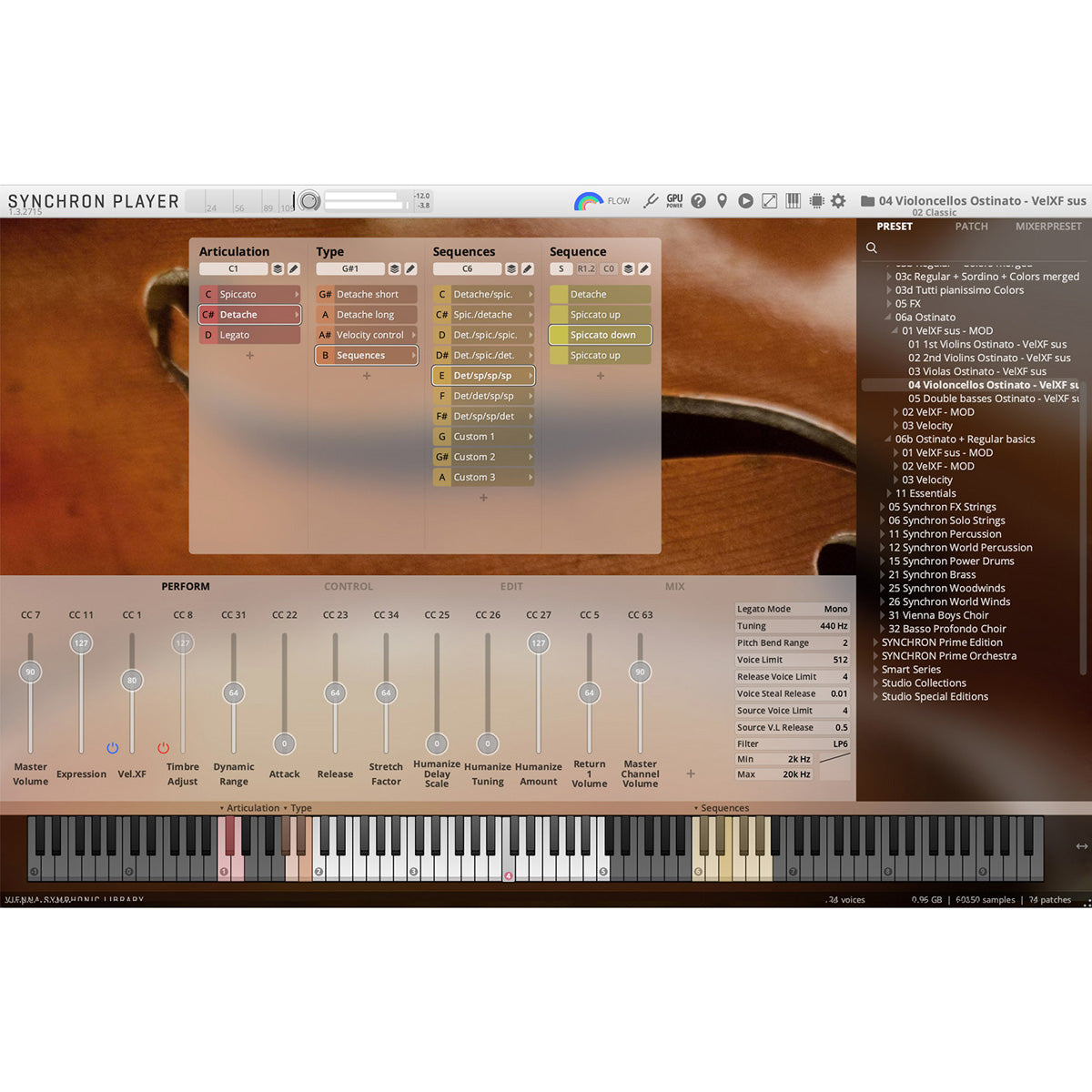 Vienna Symphonic Library Synchron Duality Strings (ostinato)