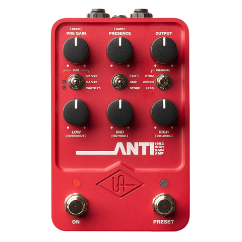 Universal Audio ANTI 1992 High Gain Amp Pedal