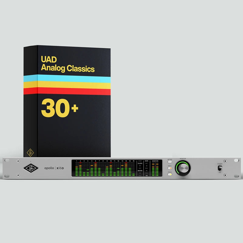 Universal Audio Apollo x16D with UAD Analog Classics