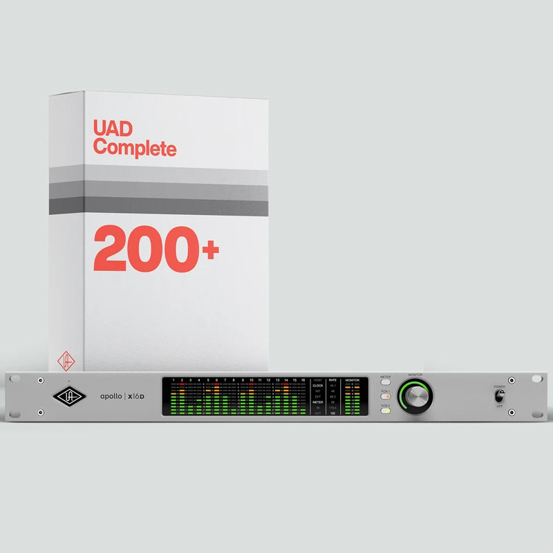 Universal Audio Apollo x16D with UAD Complete