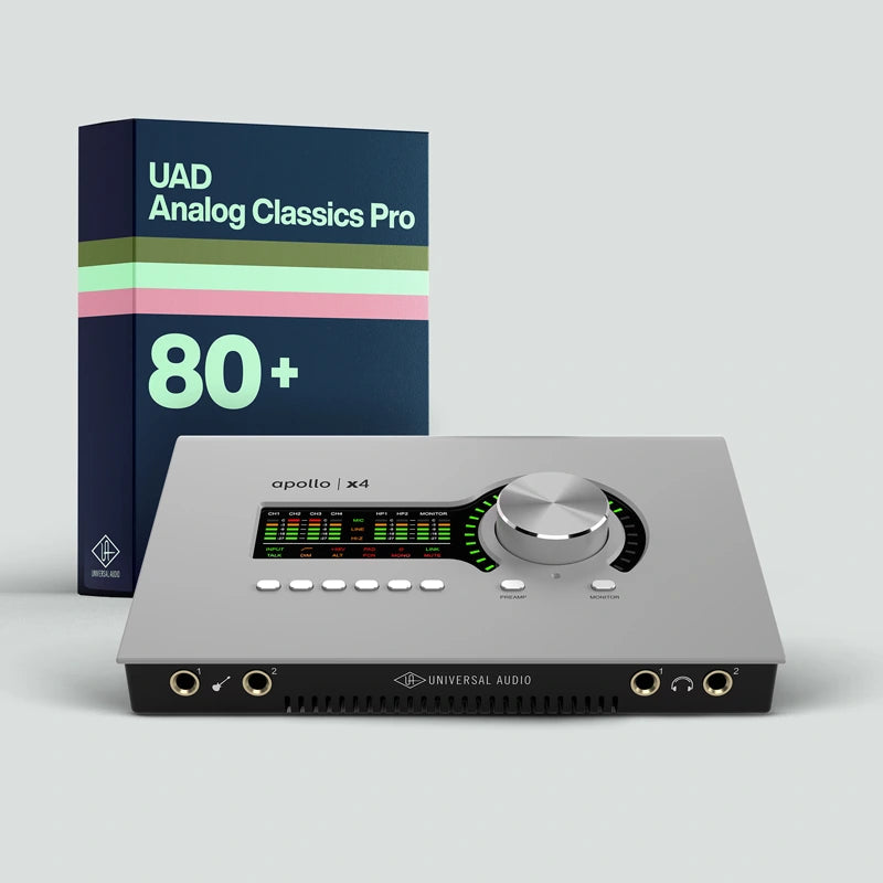 Universal Audio Apollo x4 with UAD Analog Classics