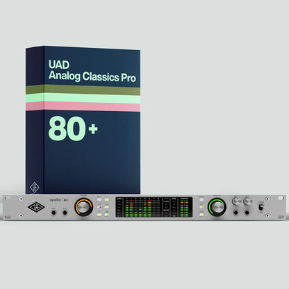 Universal Audio Apollo x6 with UAD Analog Classics Pro