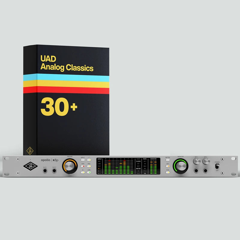 Universal Audio Apollo x8p with UAD Analog Classics