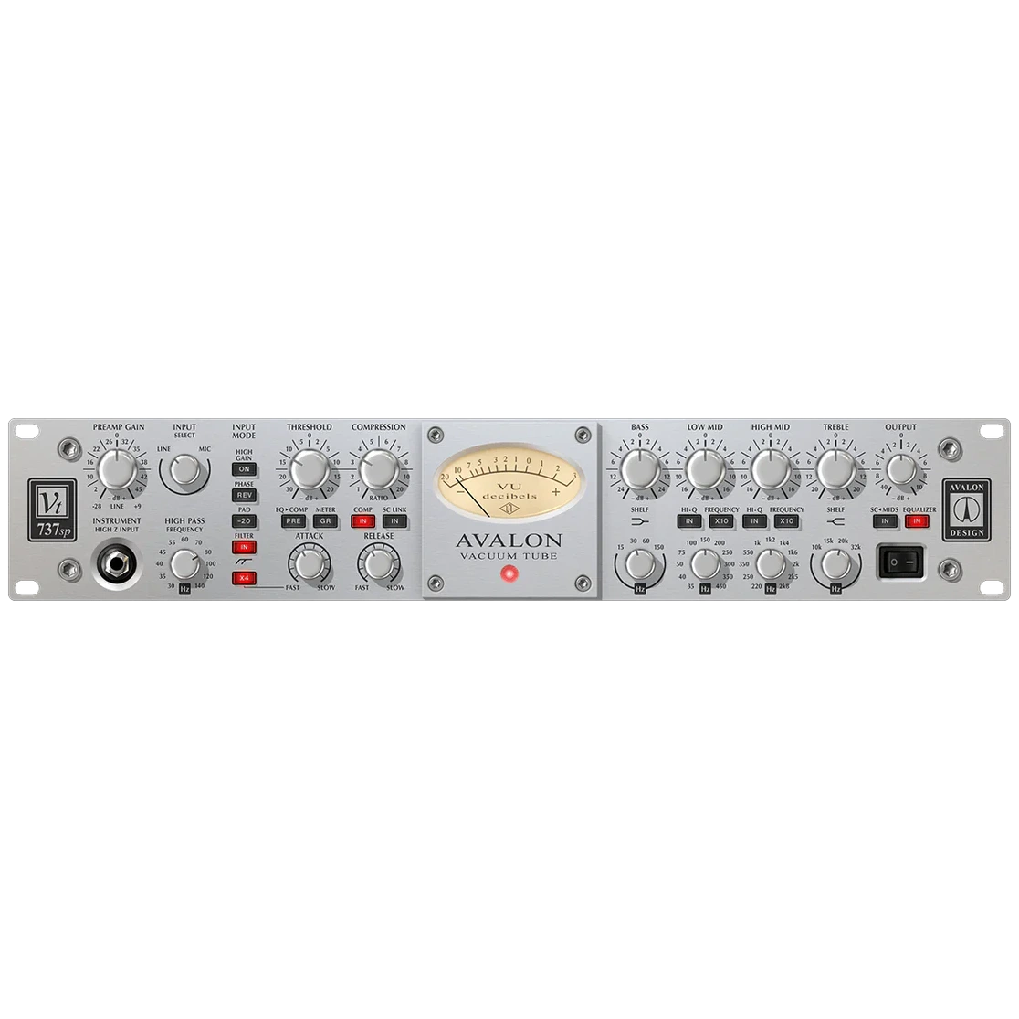Universal Audio UAD Avalon VT-737 Tube Channel Strip
