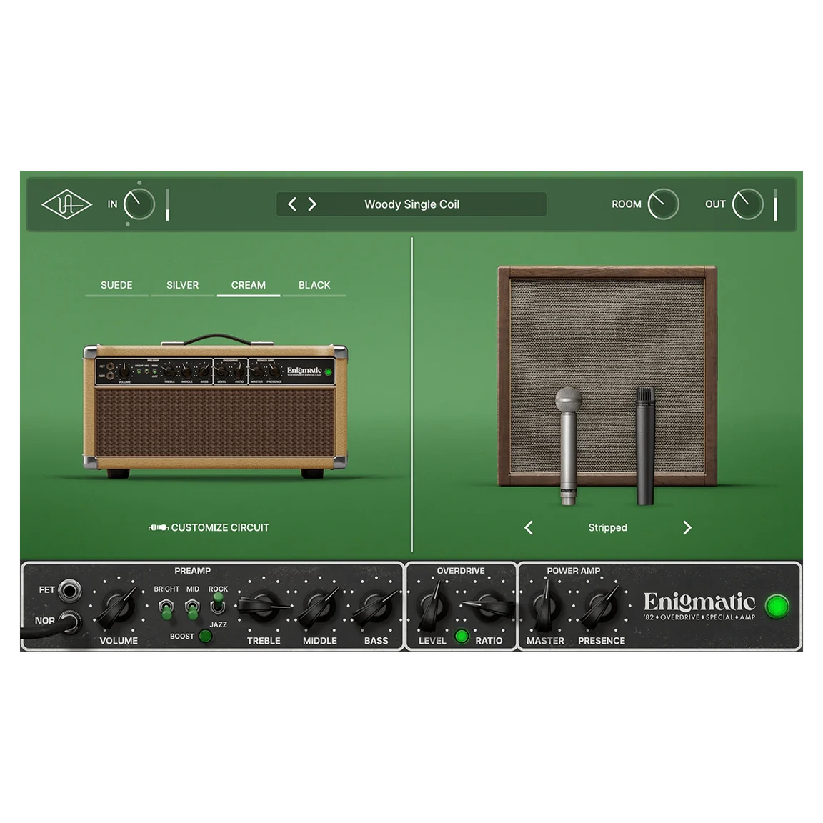 Universal Audio UAD Enigmatic '82 Overdrive Special Amp
