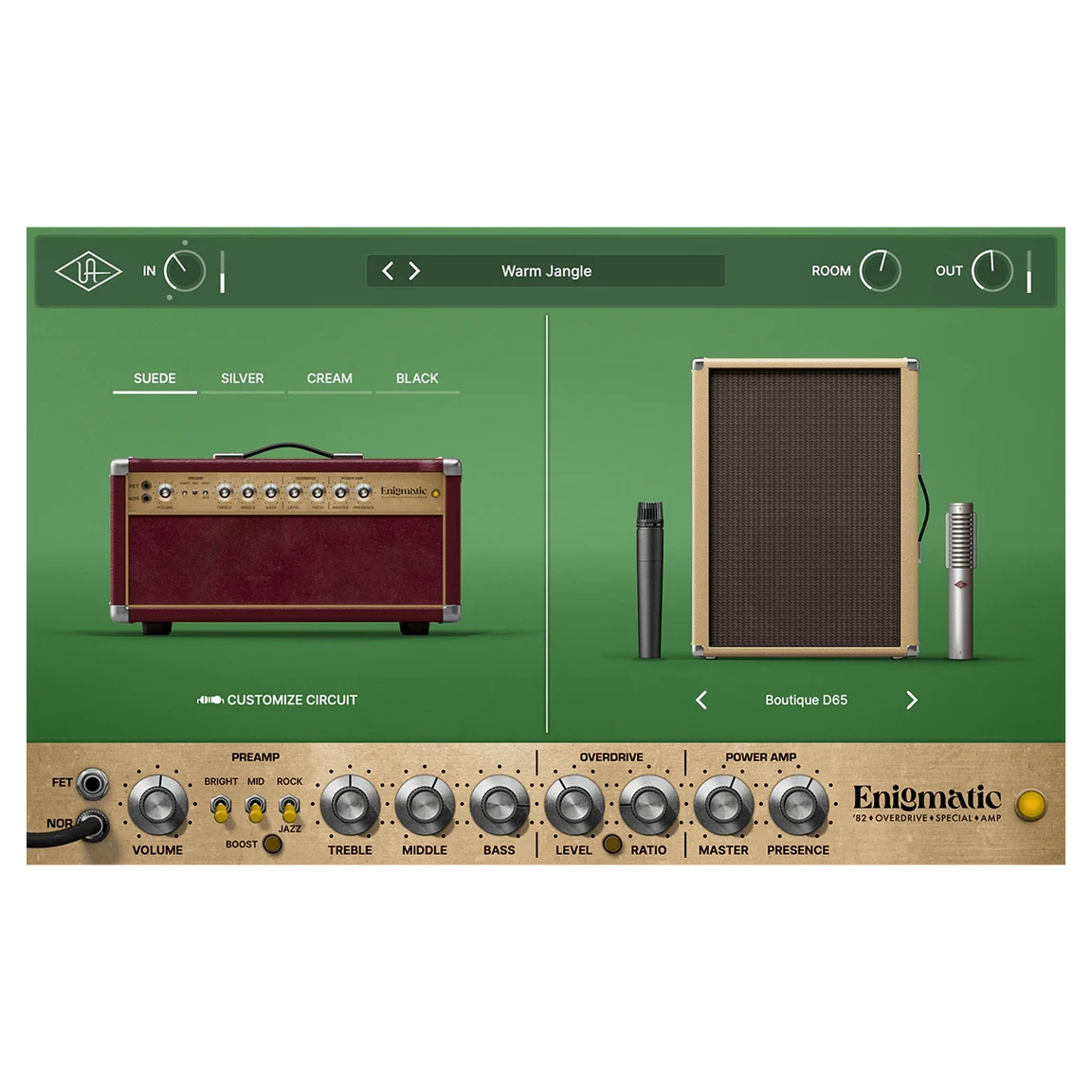 Universal Audio UAD Enigmatic '82 Overdrive Special Amp