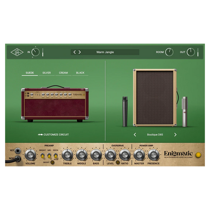 Universal Audio UAD Enigmatic '82 Overdrive Special Amp