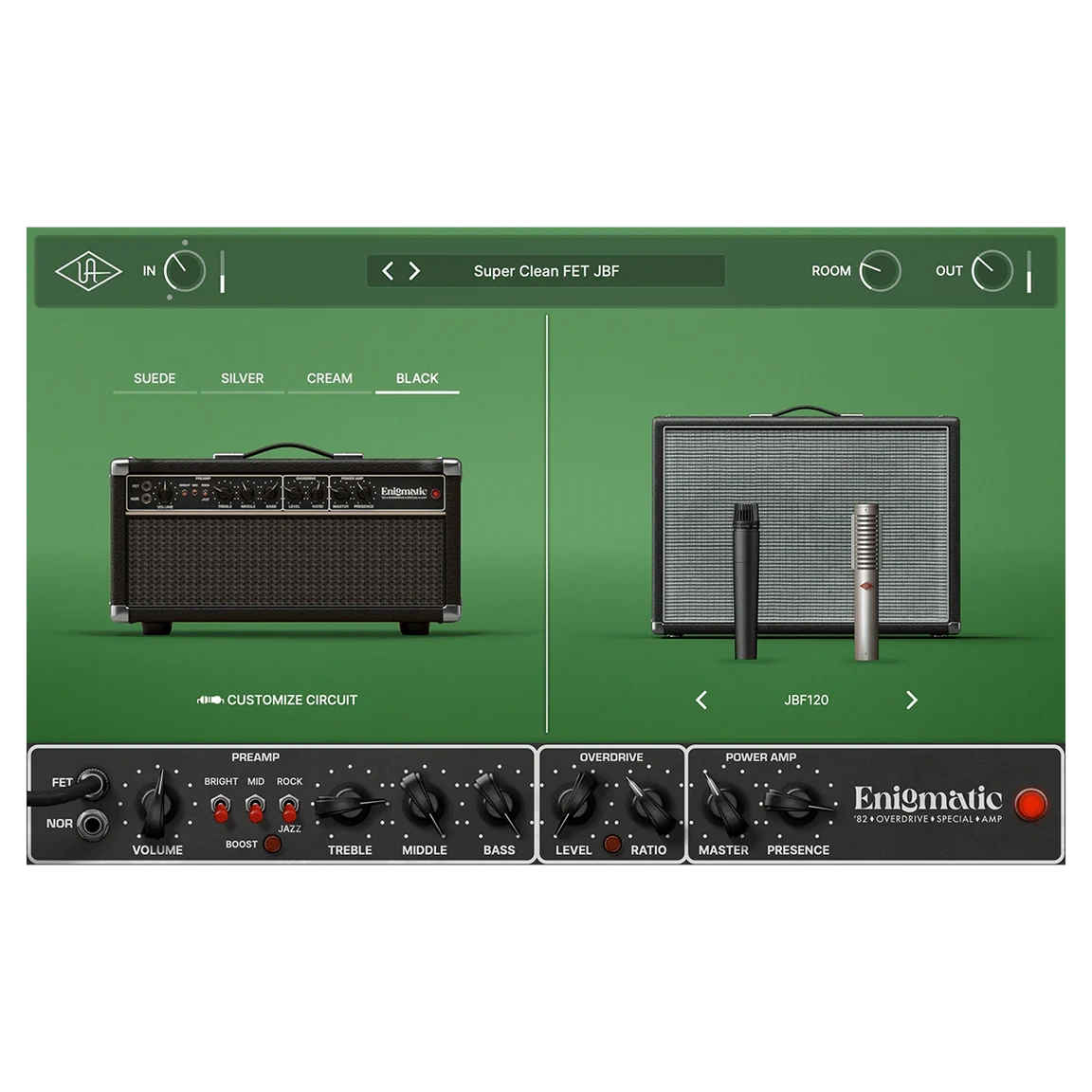 Universal Audio UAD Enigmatic '82 Overdrive Special Amp