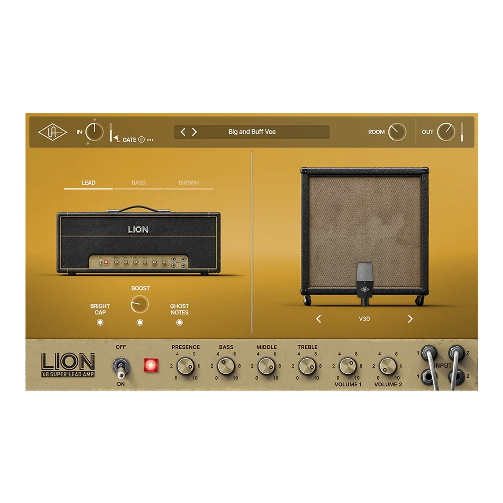 Universal Audio UAD Lion '68 Super Lead Amp