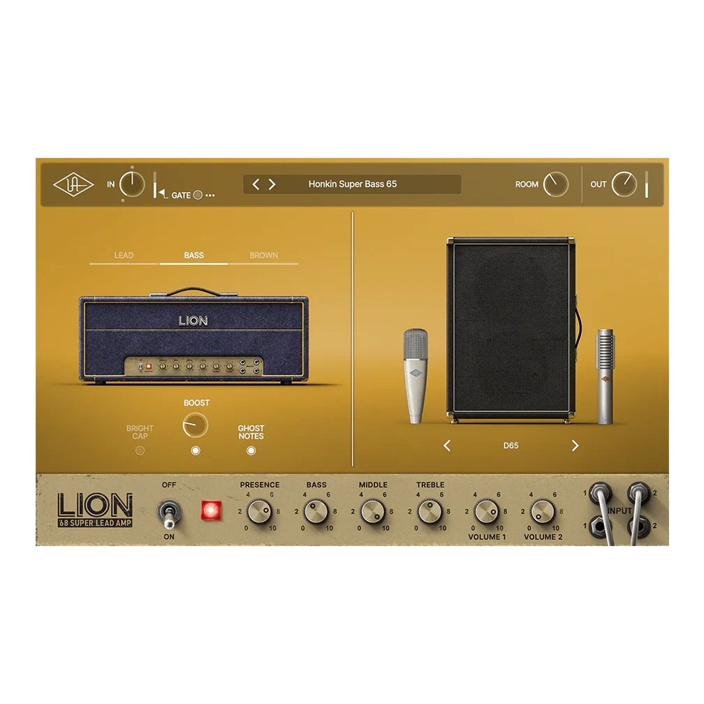 Universal Audio UAD Lion '68 Super Lead Amp