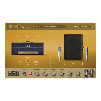 Universal Audio UAD Lion '68 Super Lead Amp