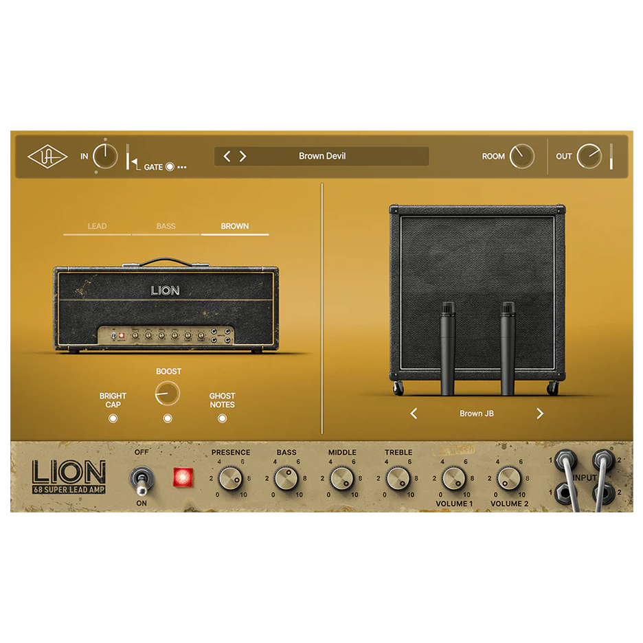 Universal Audio UAD Lion '68 Super Lead Amp