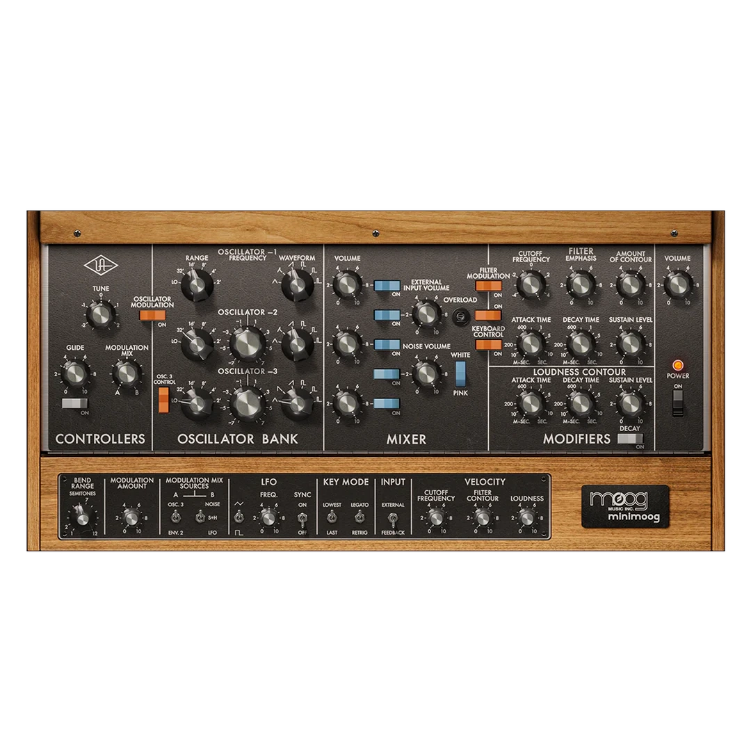 Universal Audio UAD Moog Minimoog