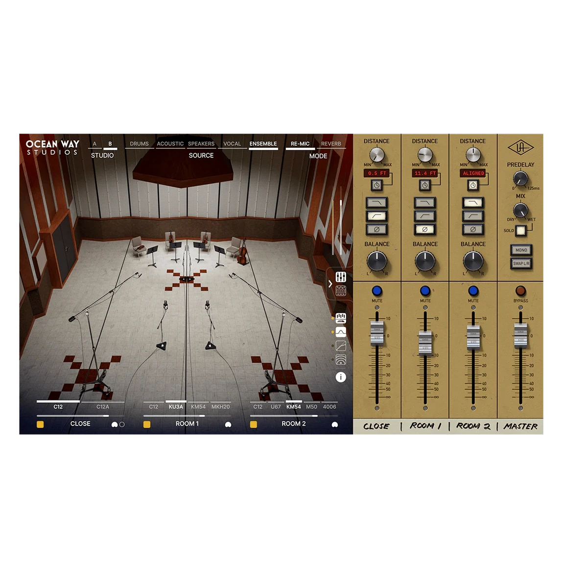 Universal Audio UAD Ocean Way Studios Deluxe