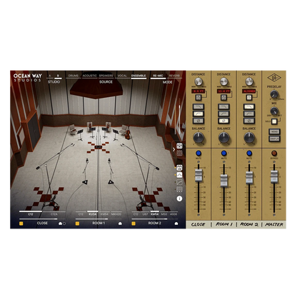 Universal Audio UAD Ocean Way Studios Deluxe