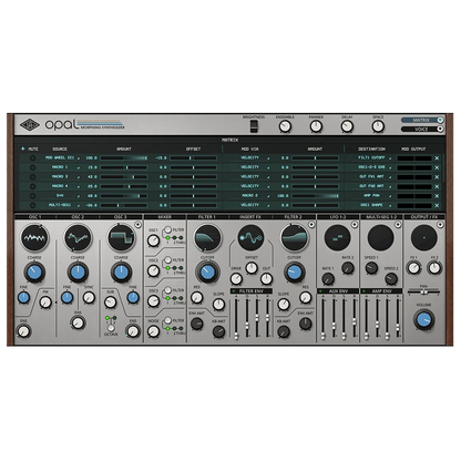 Universal Audio UAD Opal Morphing Synthesizer