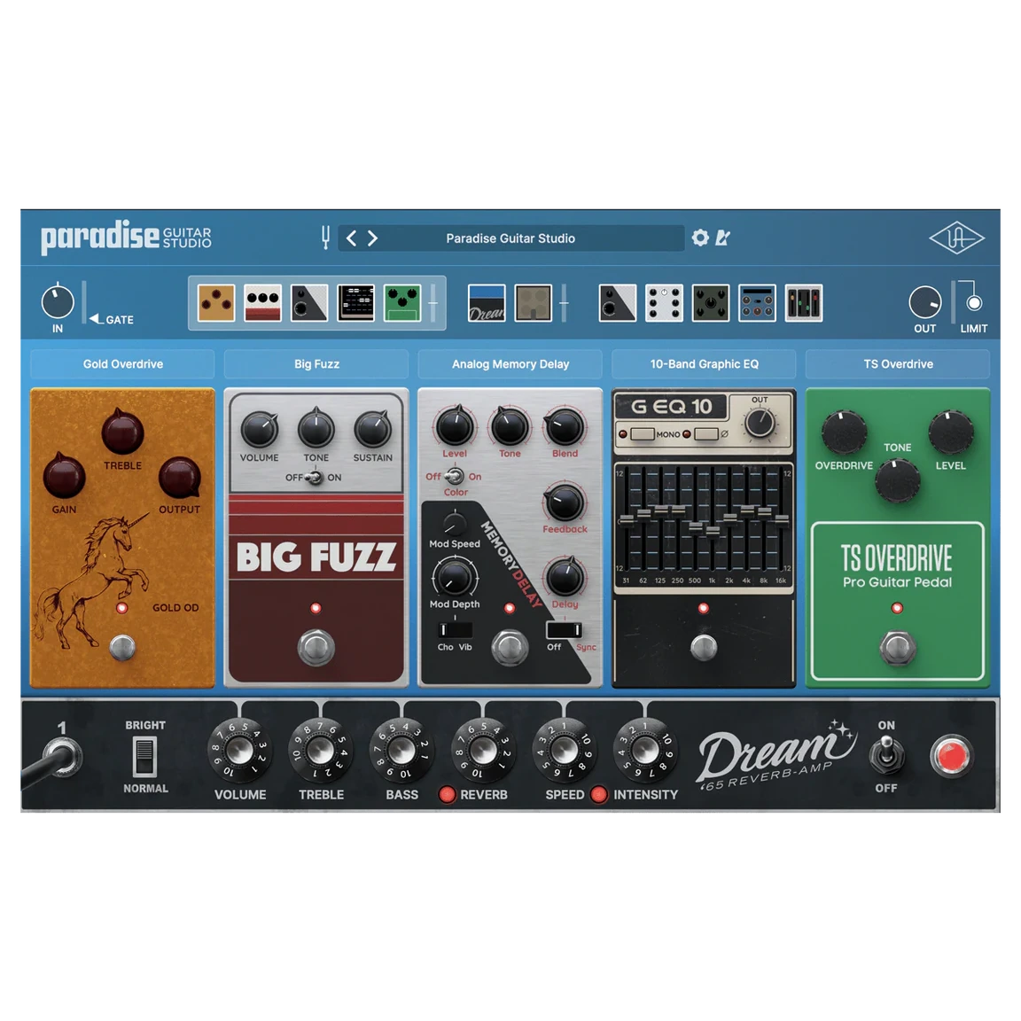 Universal Audio UAD Paradise Guitar Studio