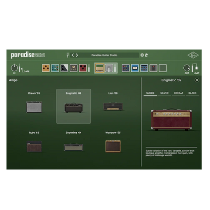 Universal Audio UAD Paradise Guitar Studio