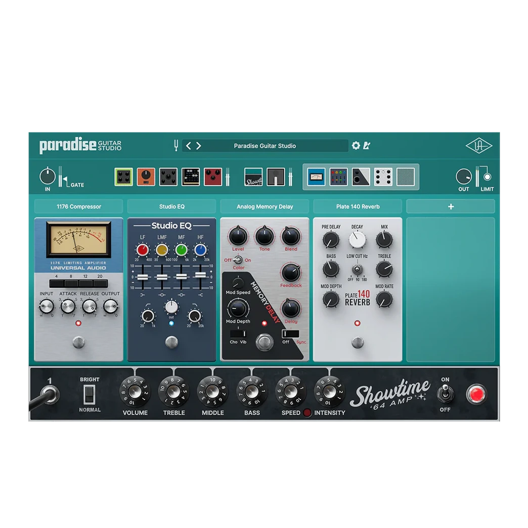 Universal Audio UAD Paradise Guitar Studio