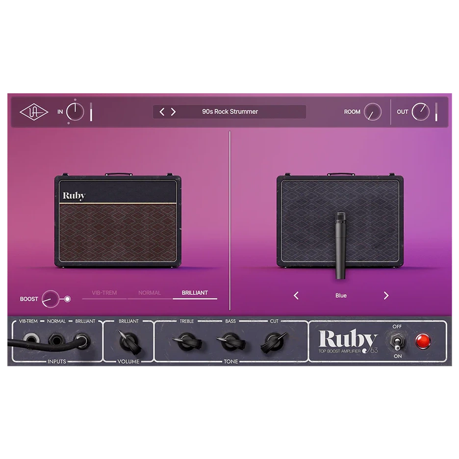 Universal Audio UAD Ruby '63 Top Boost Amp